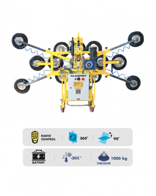 MGV 14 RK Y AB BT VAKUMLU TAŞIYICI VACUUM LIFTER