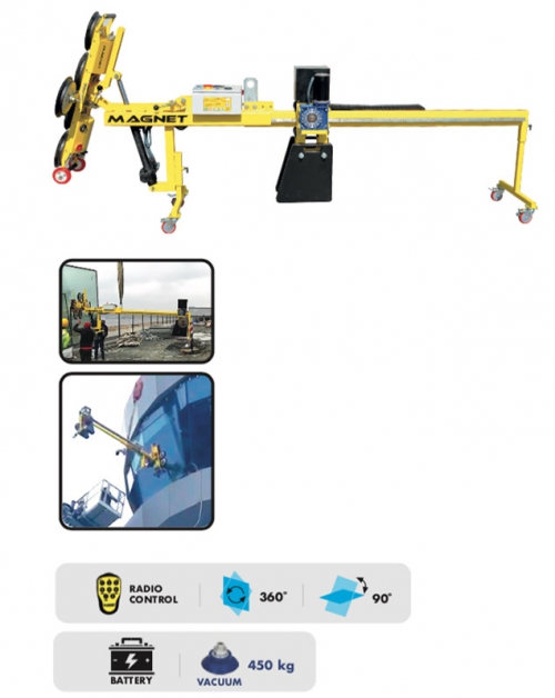 SOMURMATİK 450 TERS AÇILI VACUUM LİFTER