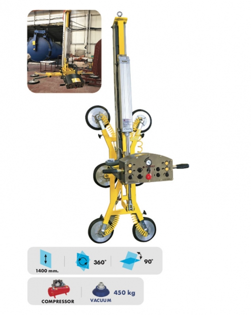 MGVPER 6 AY D T PERİSKOPİK HAVALI VACUUM LİFTER