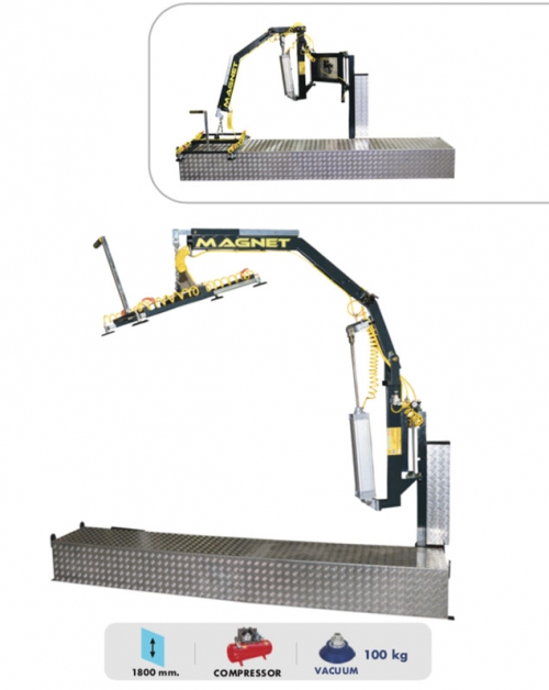 GM 1 SERA CAMI MONTAJ GLAZING ROBOT VACUUM LİFTER