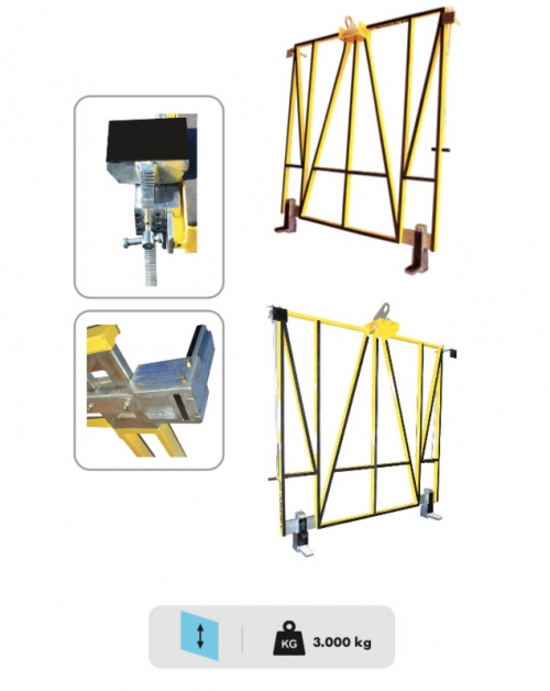 STANDART ÖLÇÜMÜ (MASA BOYU) BLOK CAM BOŞALTMA KAFESİ